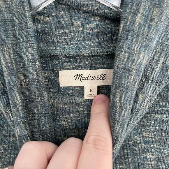 Madewell Turtleneck Long Sleeve Tee in Nighttime - Picture 3 of 6